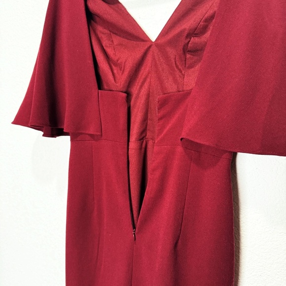 Dress the Population Louisa Dress Red XS - Picture 12 of 16